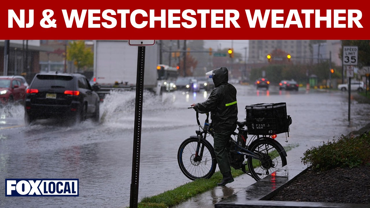 Video thumbnail for Heavy rain and severe storms hit Westchester and New Jersey