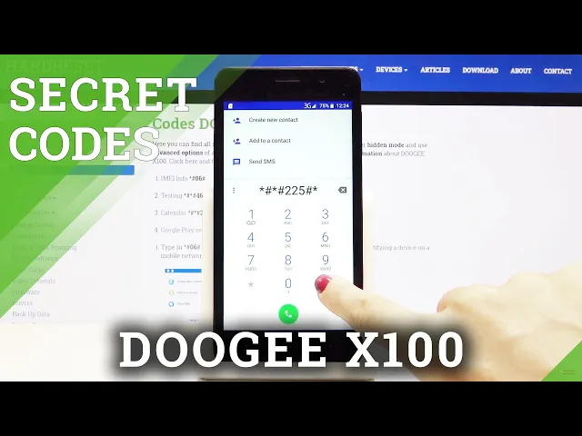 Video thumbnail for Discover Secret Codes in Doogee X100 – Helpful Features / IMEI Status / Serial Number