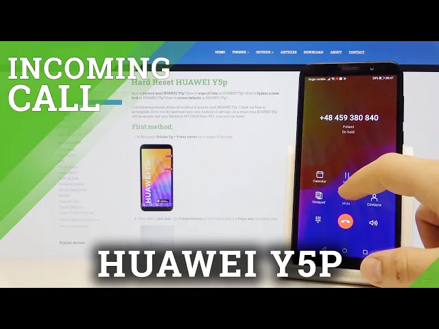 Video thumbnail for Discover Incoming Call Animation in Huawei Y5P – Incoming Call Screen Options & Sound