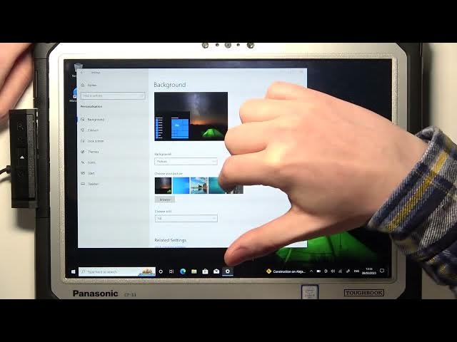 Video thumbnail for How to Change Wallpaper on Panasonic Toughbook?