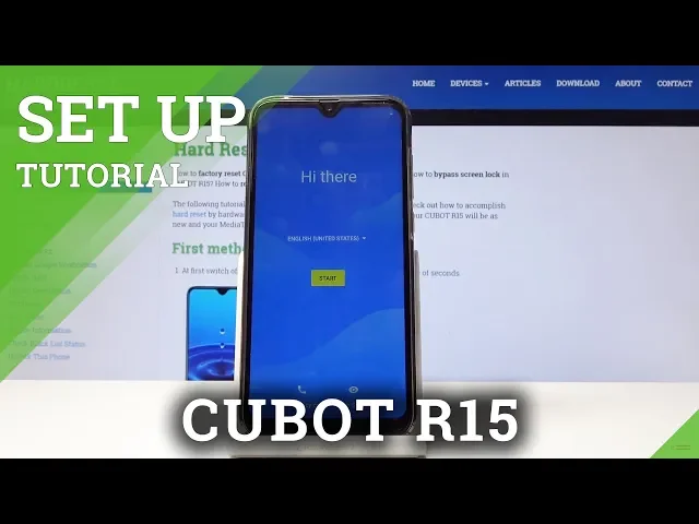 Video thumbnail for How to Set Up CUBOT R15 - Activation Process