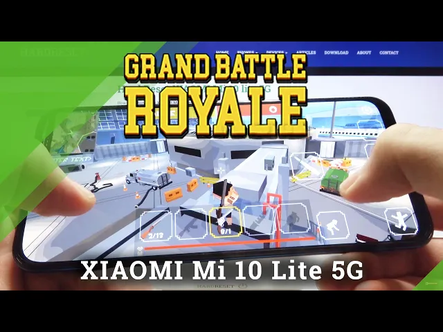 Video thumbnail for Grand Battle Royale Gaming Quality Test in Xiaomi Mi 10 Lite 5G - Gameplay