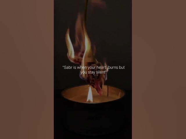 Video thumbnail for Sabr is not easy it brakes you, tests you, and teaches you patience through the pain.