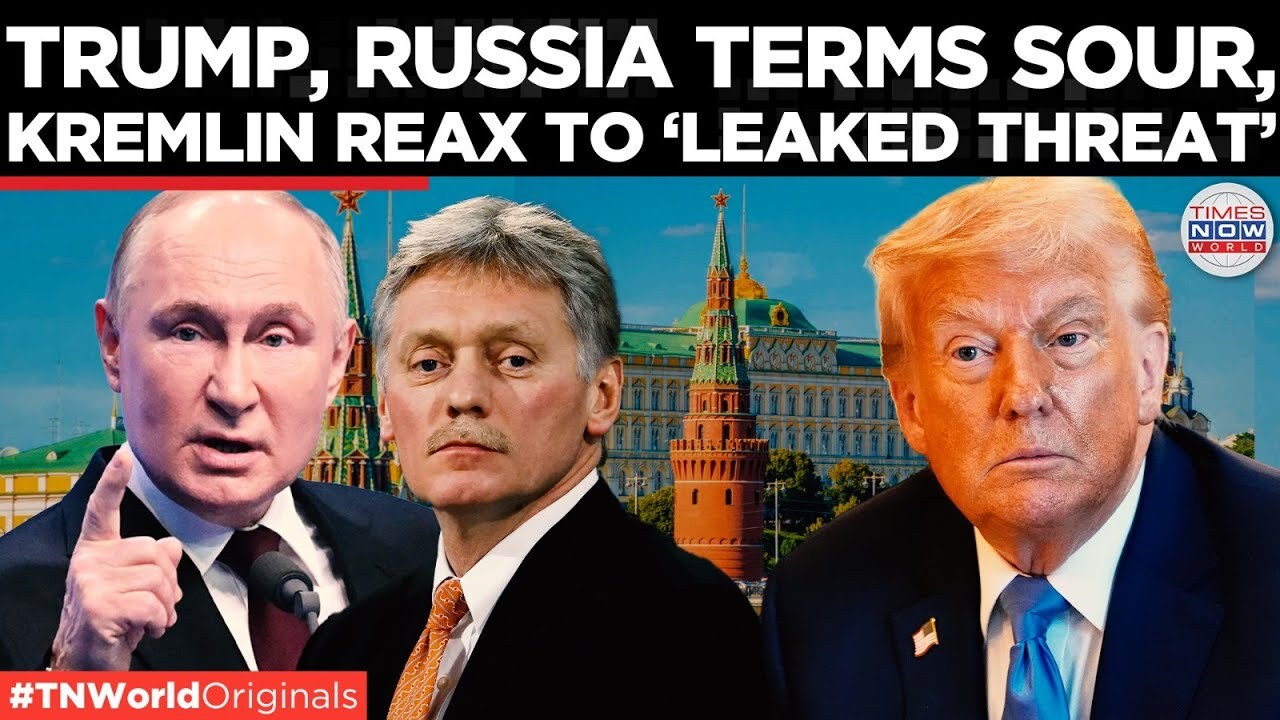 'Video thumbnail for Kremlin Isn’t Happy? Trump’s Repeated Insults Are Irking Russia, Putin Aid Reacts! | Times Now World'