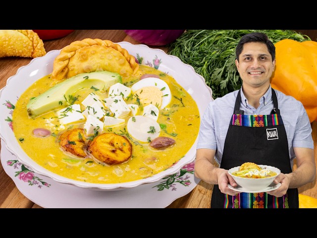 Video thumbnail for Fanesca de queso CREMOSA 😍 La fanesca perfecta si no te gusta el bacalao | KWA