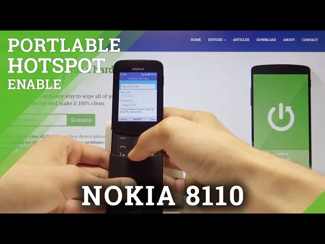 Video thumbnail for How to Enable Portable Hotspot on NOKIA 8110 4G - Share Wi-Fi