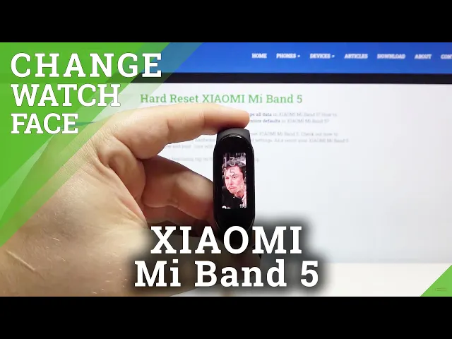 Video thumbnail for How to Change Watch Face in XIAOMI Mi Band 5 – Update Home Screen