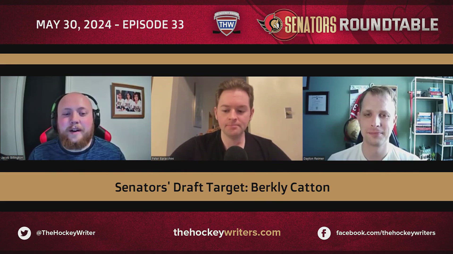 Video thumbnail for Senators 2024 NHL Draft Targets - Berkly Catton