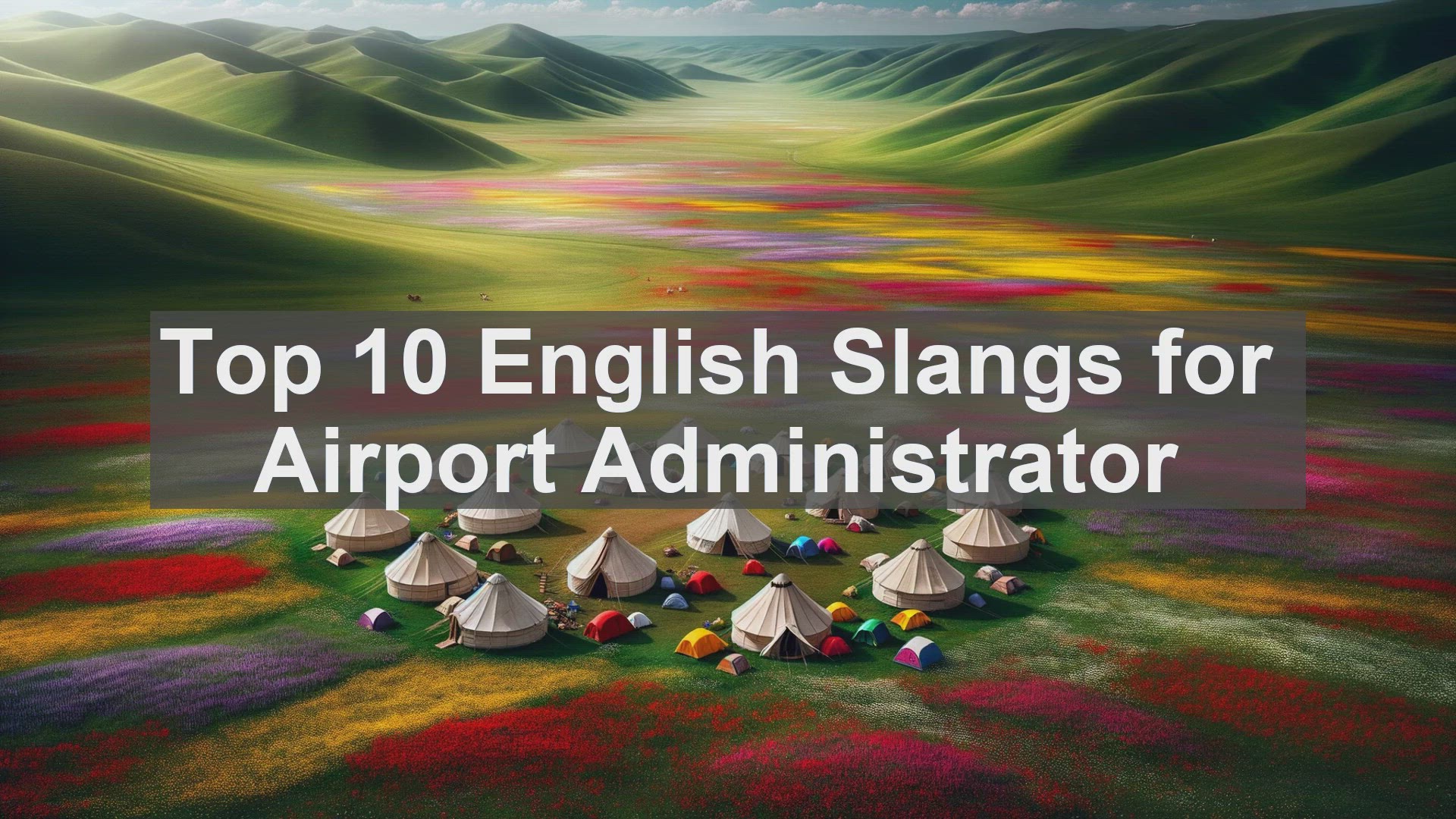 'Video thumbnail for Top 10 English Slangs for Airport Administrator'