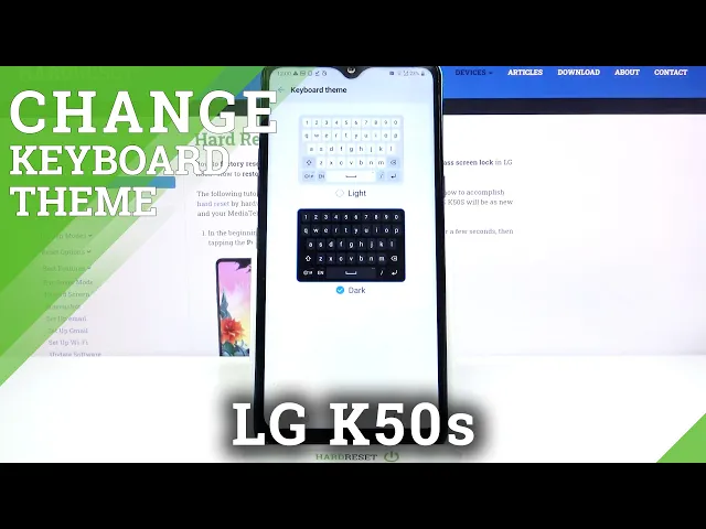Video thumbnail for How to Change Keyboard Theme in LG K50S – Refresh Keyboard Look