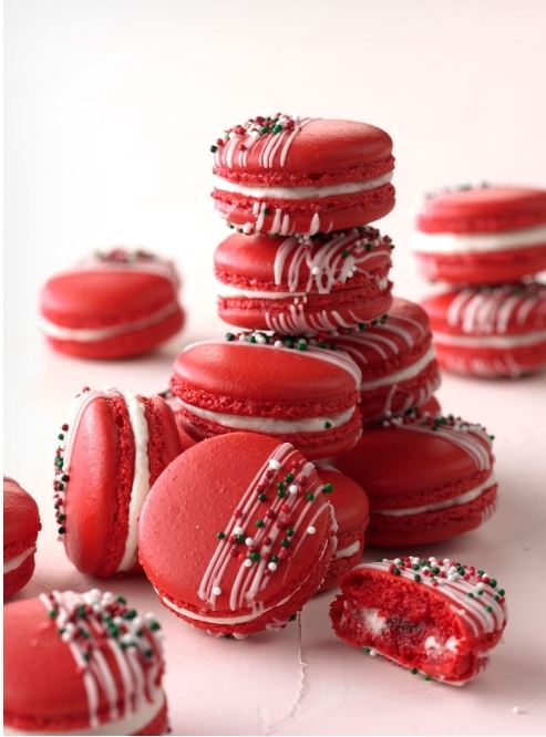 'Video thumbnail for Christmas Macarons Recipe '