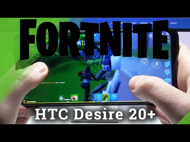 Video thumbnail for Fortnite on HTC Desire 20+ – Gameplay