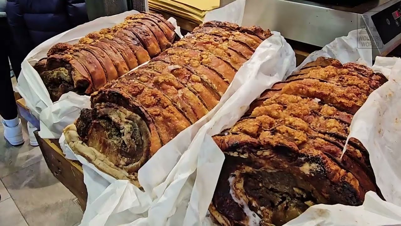 Video thumbnail for Would You Eat This? Porchetta in Florence