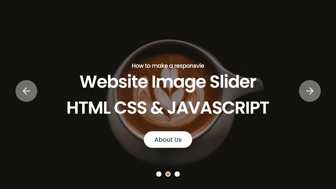 'Video thumbnail for How to make Responsive Image Slider in HTML CSS & JavaScript_Swiperjs _ Image Slideshow'
