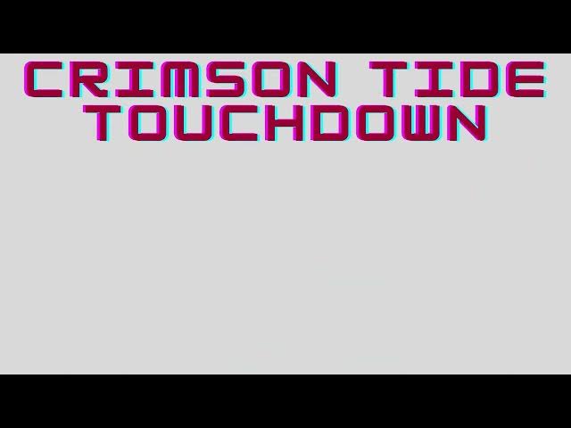 Video thumbnail for Alabama Crimson Tide Touchdown Sound 2021 (REMADE)