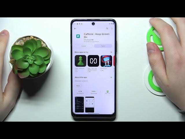 Video thumbnail for How to Change the Screen Timeout Value to Never on the MOTOROLA One 5G Ace - Caffeine App
