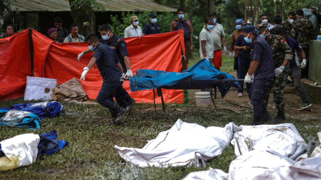 Video thumbnail for Nepal grapples with destruction and loss in wake of deadly floods