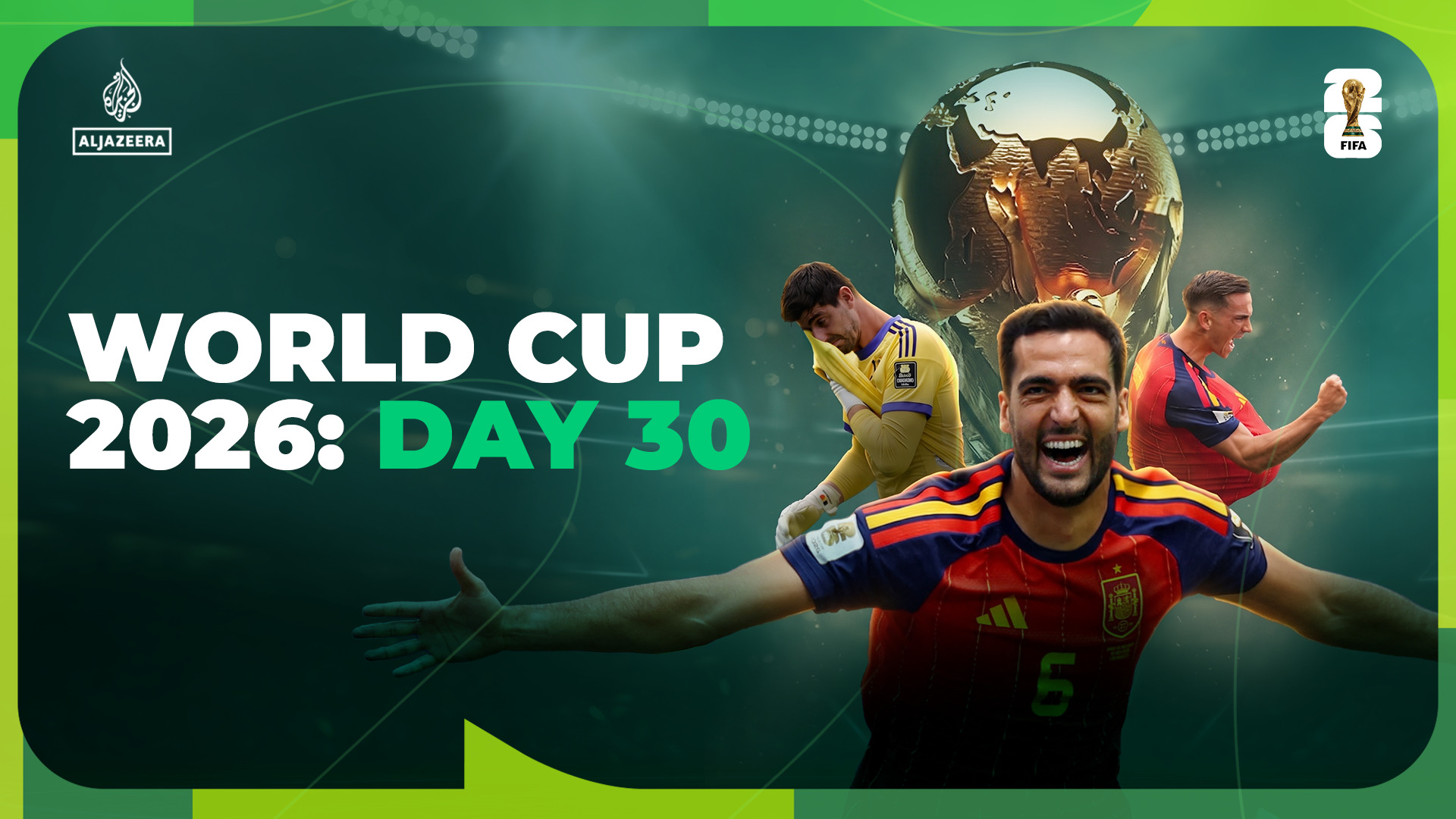 Video thumbnail for World cup wrap day 30