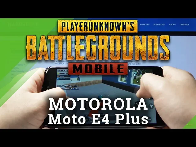 Video thumbnail for PubG Mobile on Motorola Moto E4 PLUS - GAME TEST / Settings / FPS Checkup
