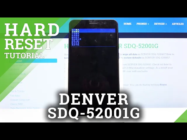 Video thumbnail for How to Hard Reset DENVER SDQ-52001G - Remove Password by Factory Mode