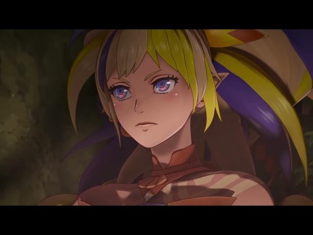 Video thumbnail for Fire Emblem: Fortune's Weave - 5/1/1450 Future Destruction of Dagda Opening Cutscene | Fortuna & Hua