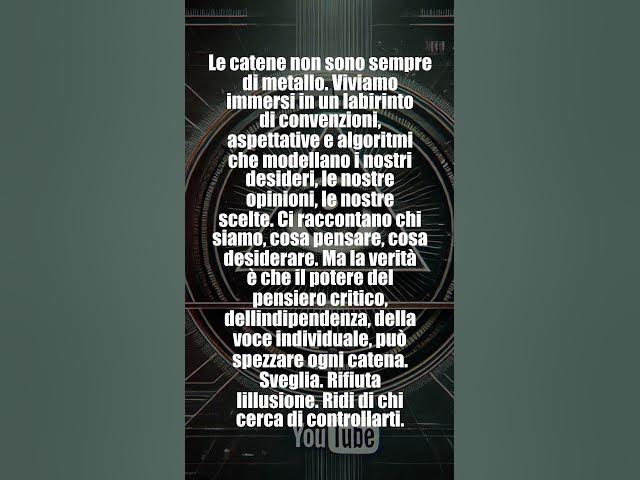 Video thumbnail for Ci Nascondono La Verità ?!? #shorts #shortvideo