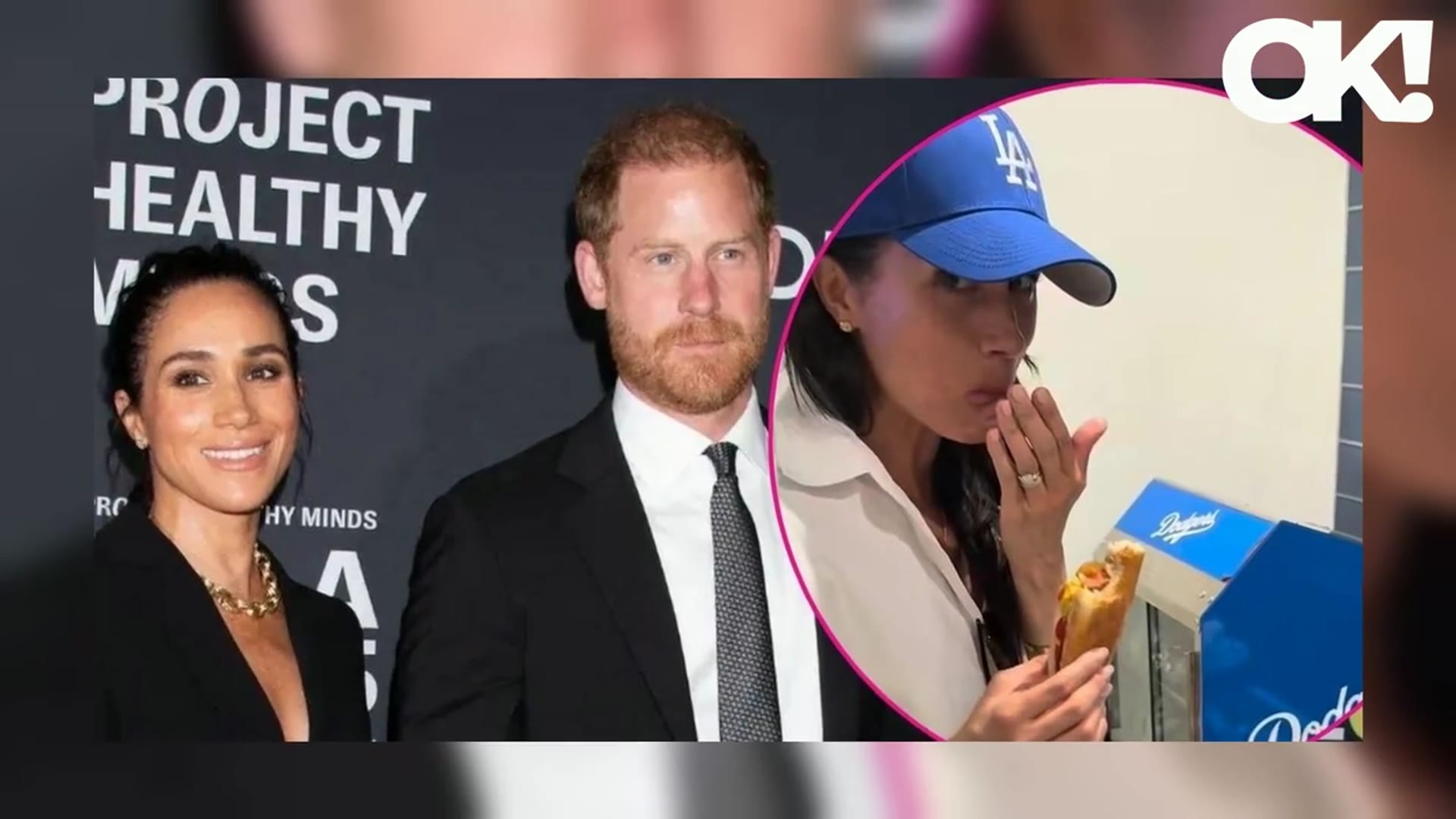 'Video thumbnail for Prince Harry and Meghan Markle's Playful and 'Fun' World Series Date Night Decoded by Lip Reader'