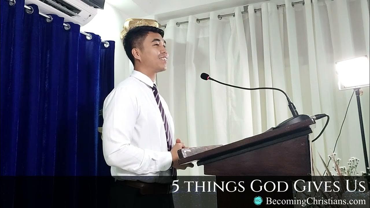Video thumbnail for 5 Things God gives us