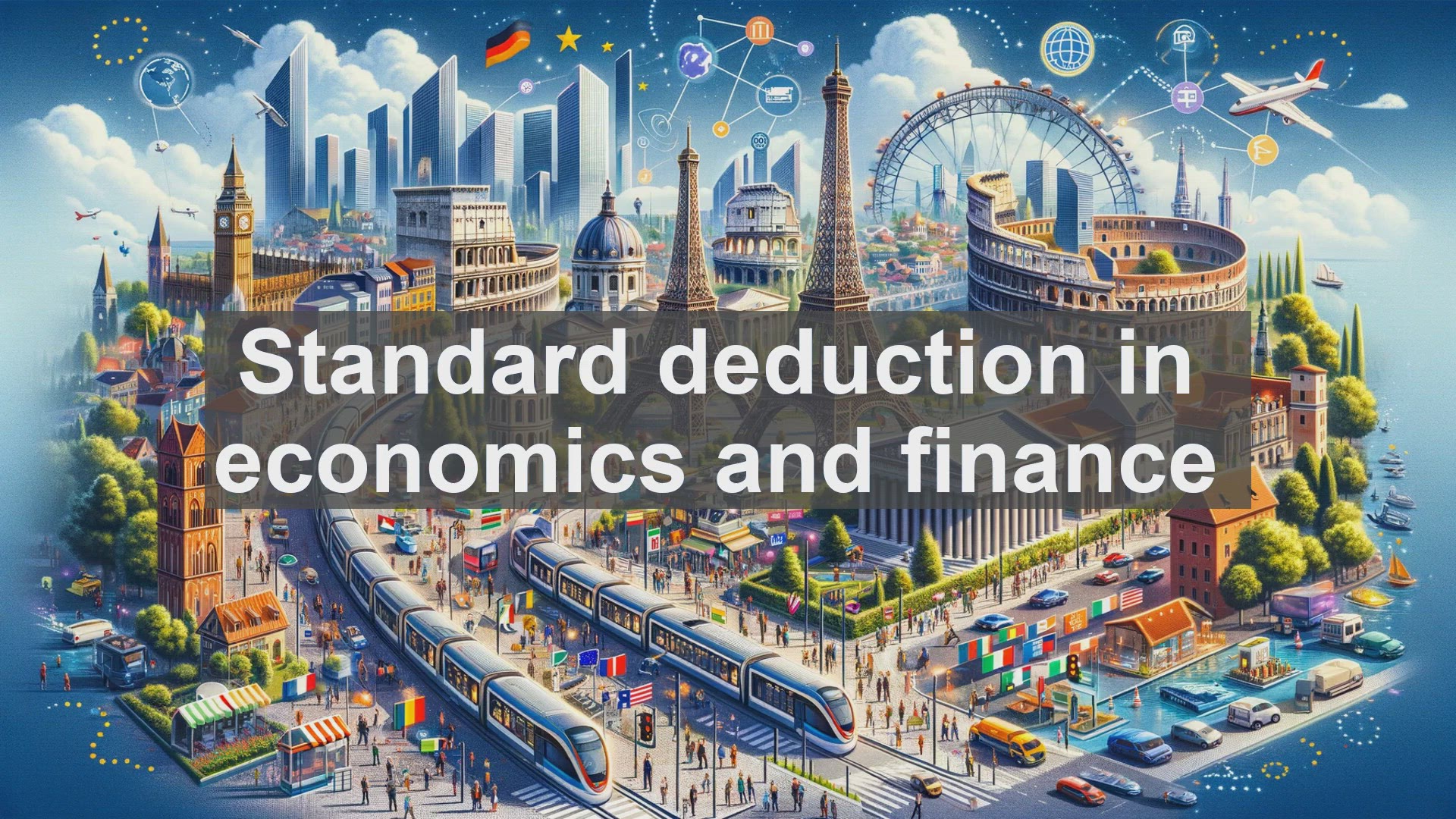 'Video thumbnail for Standard deduction in economics and finance'