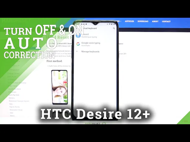 Video thumbnail for How to Use Auto Correction on HTC Desire 20+ - Turn on Auto Correction