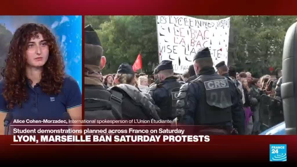 Video thumbnail for Curfew imposed in certain areas of Paris every night until Monday morning