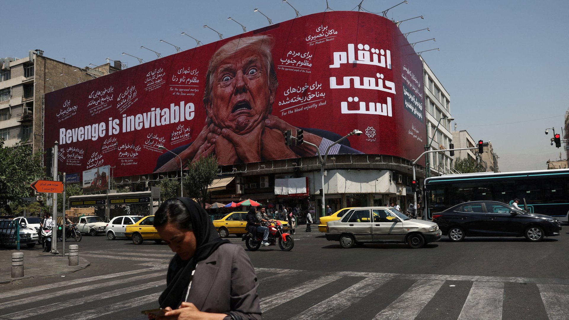 Video thumbnail for Trump says peace talks with Iran are on. Tehran denies it