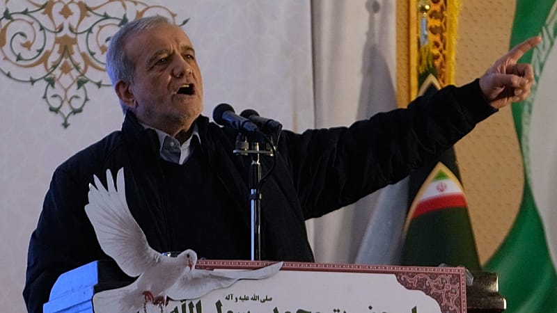 Video thumbnail for Iran says it will not bow to pressure from United States over nuclear deal