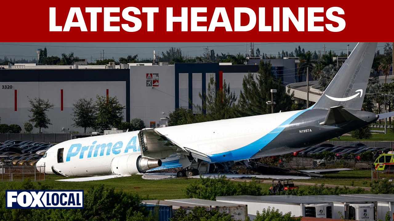 Video thumbnail for 5 dead in Miami Amazon plane crash; NYC tightens West Indian Day Parade security
