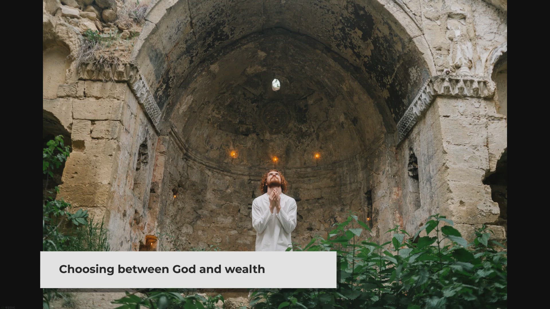 'Video thumbnail for The Gospel of Matthew - Serving Two Masters | Matthew Chapter 6 : 24'