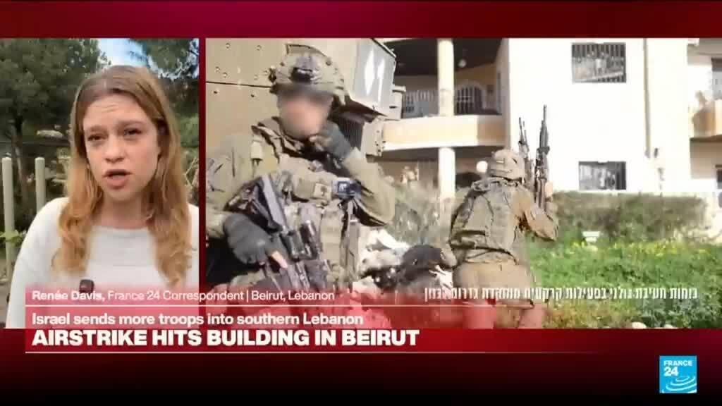 Video thumbnail for 'They're putting up quite a fight': Hezbollah pushes back against Israel's advancing troops