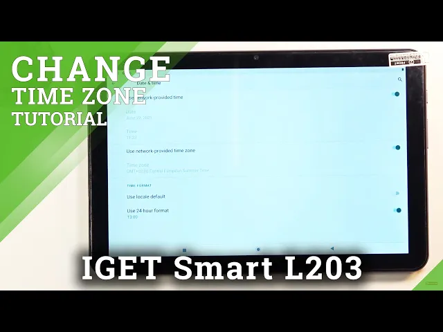 Video thumbnail for How to Change Date in IGET Smart L203 – Adjust Time & Date