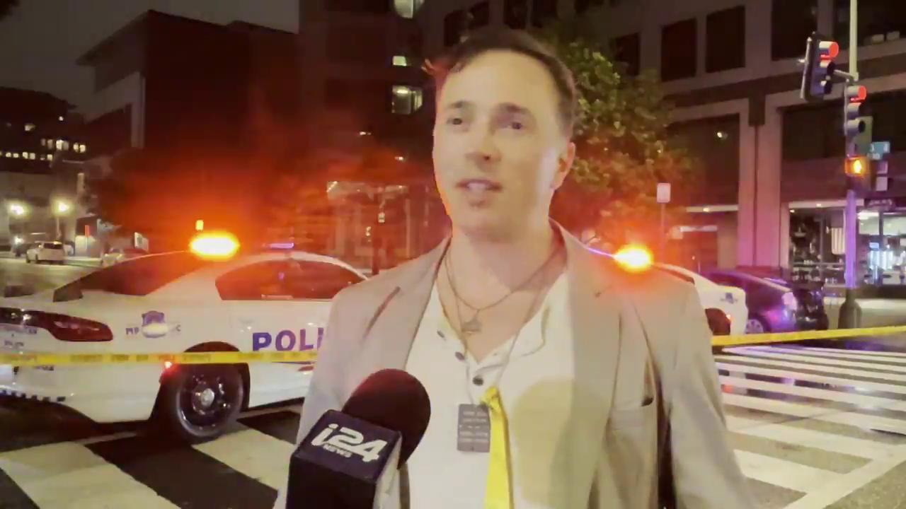 Video thumbnail for Yuval David gives 1st-hand account of Washington terror attack