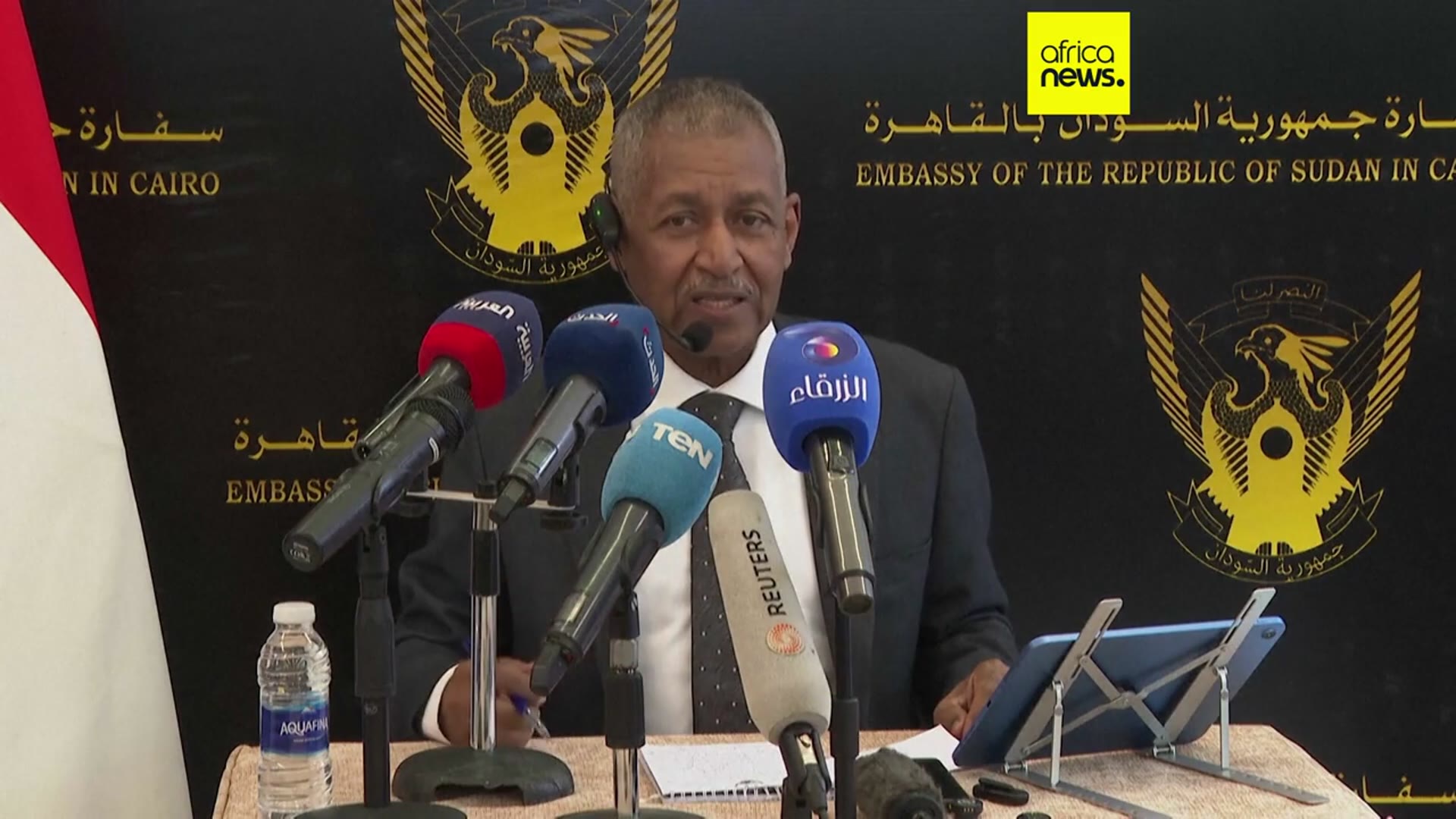 'Video thumbnail for Sudan's Ambassador urges global action against RSF for war crimes'