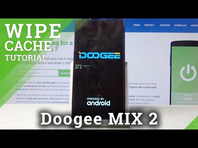 Video thumbnail for How to Wipe Cache in Doogee MIX 2 - Delete Temporary Cache Files