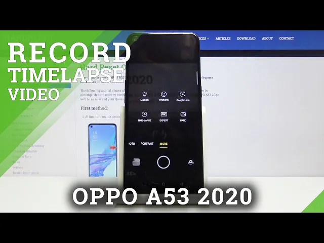 Video thumbnail for How to Allow Timelapse Function in OPPO A53 2020 Camera – Speed Up Videos