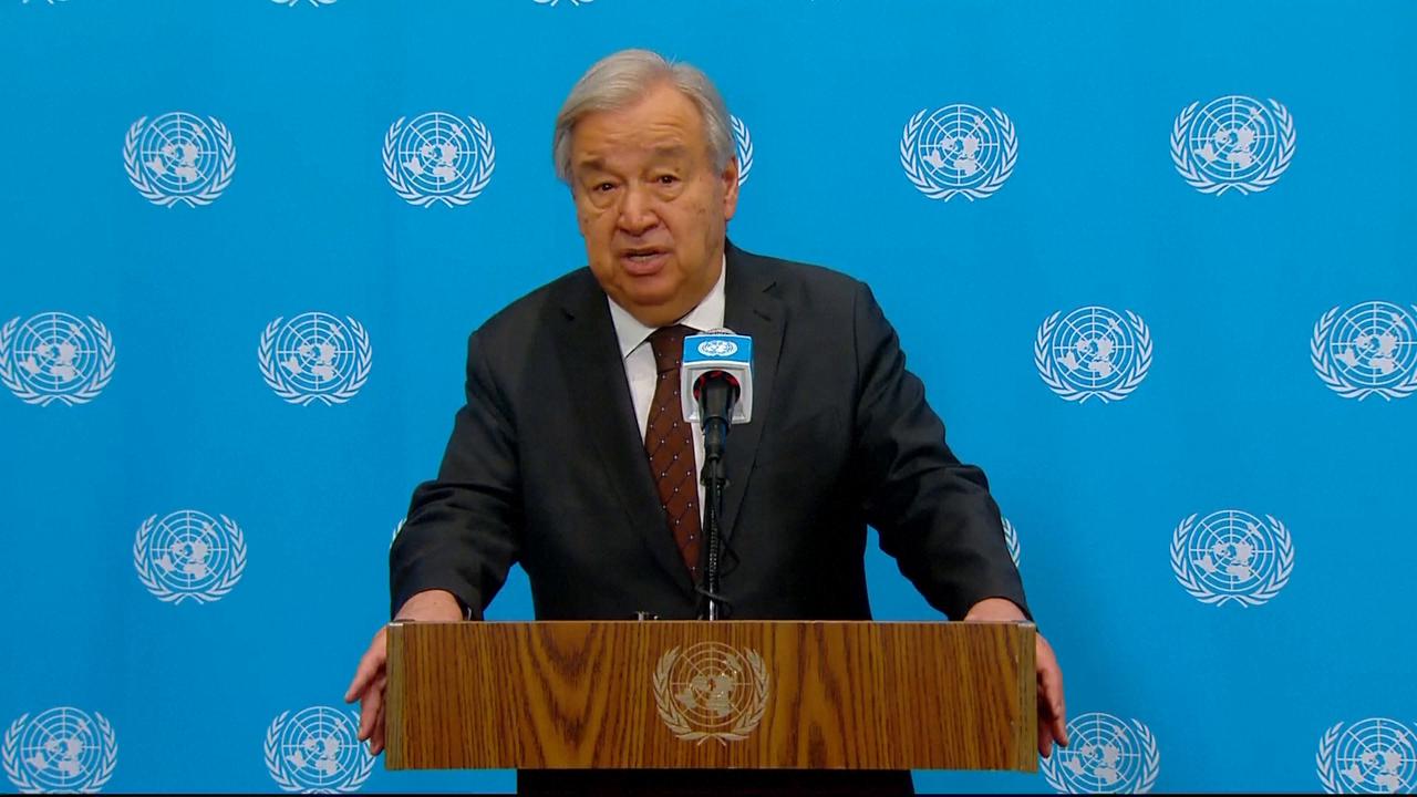 Video thumbnail for US: UN chief calls for end of all fighting in Mideast.
