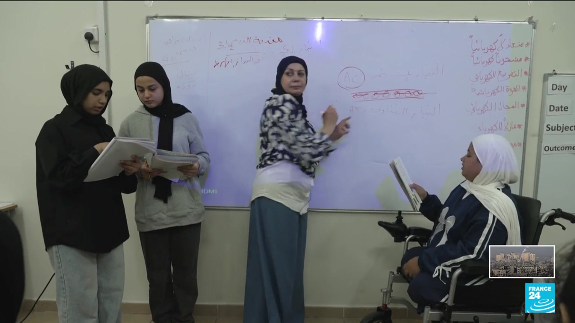 'Video thumbnail for 3,000 Gaza survivors living in the Emirates Humanitarian City hope to rebuild lives there'