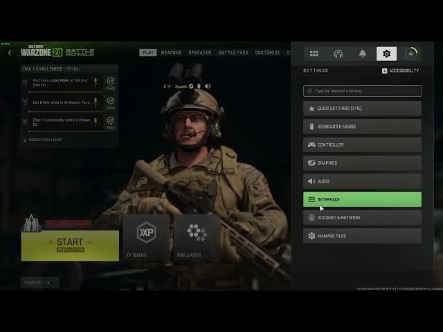 Video thumbnail for Call Of Duty Warzone 2 0 - How To Change Player Names Display