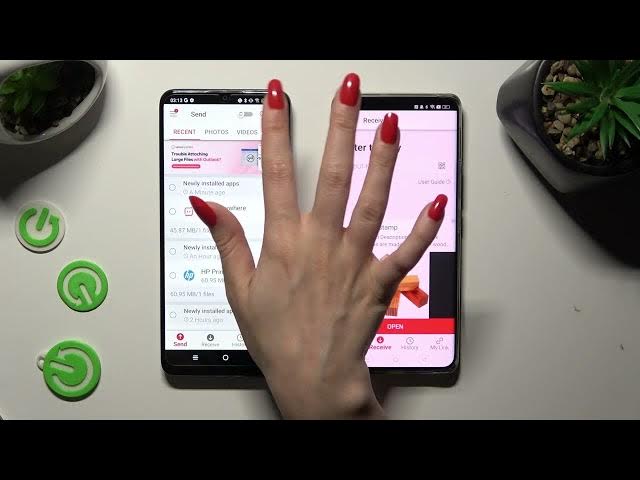 Video thumbnail for How to Transfer Files from Realme Device to TCL 40SE? - Send Anywhere Tutorial