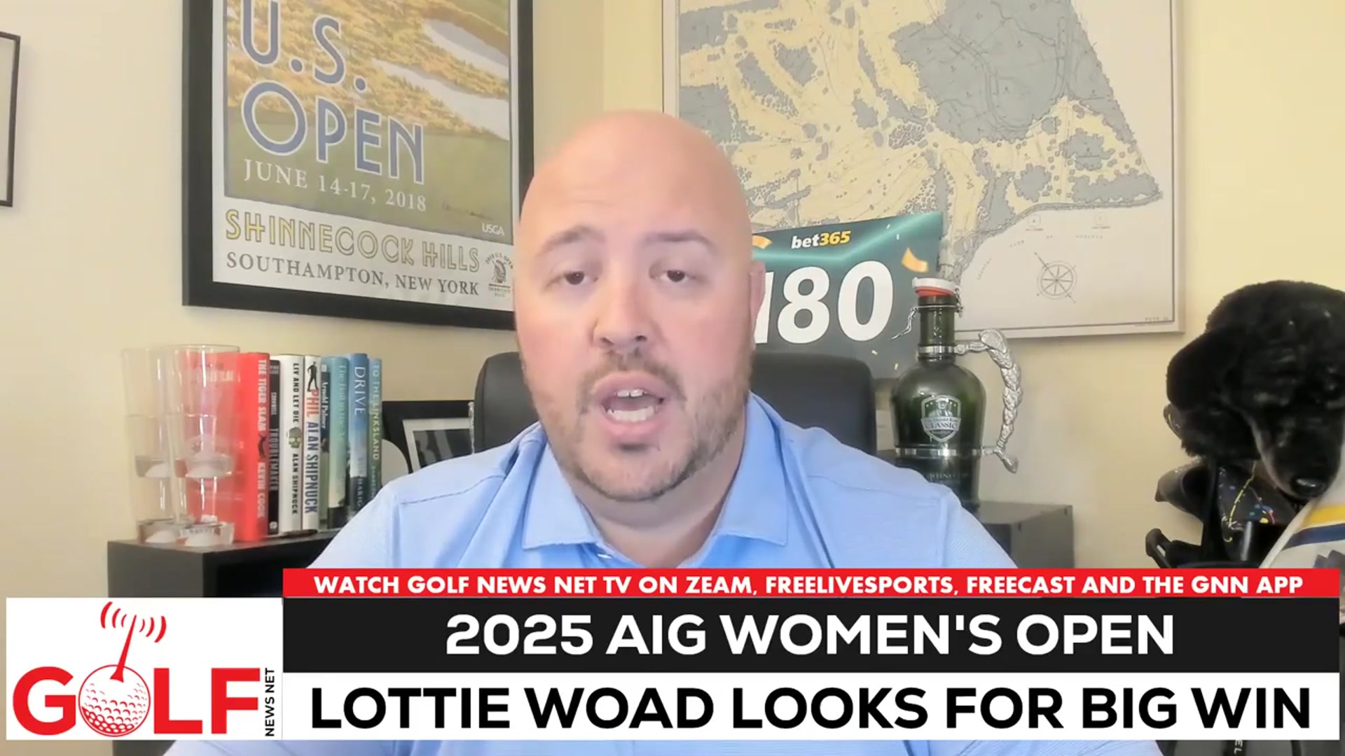 'Video thumbnail for Lottie Woad, Nelly Korda seek major win at AIG Women's British Open'