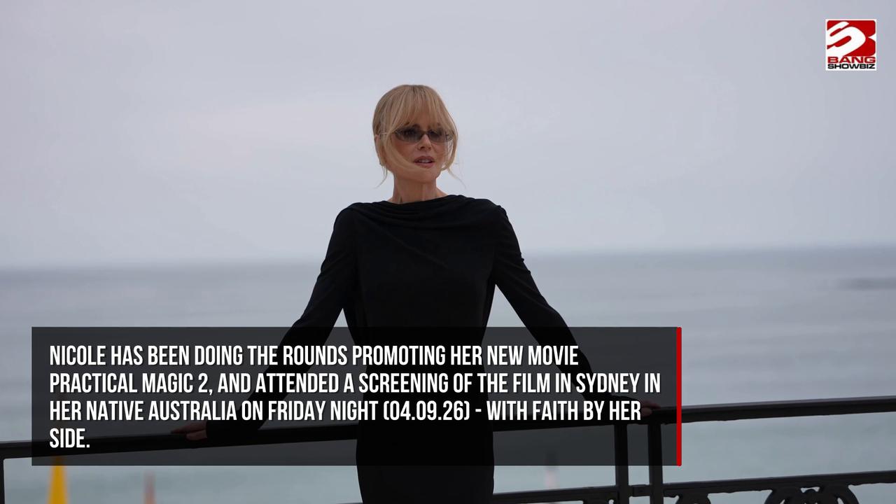 Video thumbnail for Nicole Kidman says she won't be a 'best friend' for her daughters