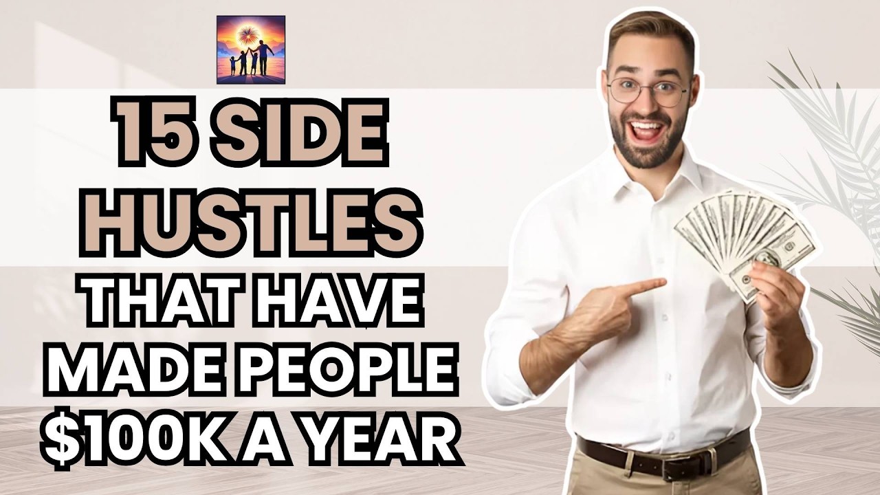 Video thumbnail for 15 Side Hustles That Have Made People $100K a Year