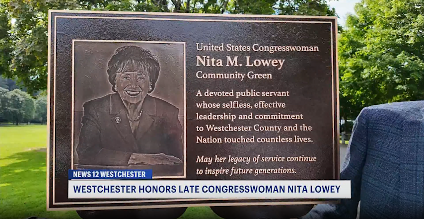 Video thumbnail for Dedication at Kensico Dam Plaza honors life and legacy of Rep. Nita Lowey