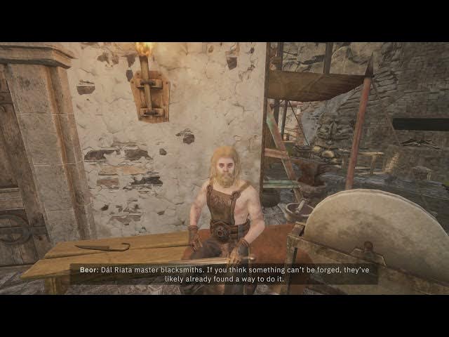 Video thumbnail for Tainted Grail: The Fall of Avalon - The Heart That Defies: Speak with Beor About The Stone Wardens